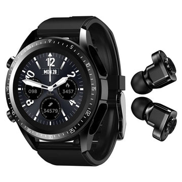 Findtime Smart Watch with Earbuds Monitoring Blood Pressure Heart Rate Blood Oxygen